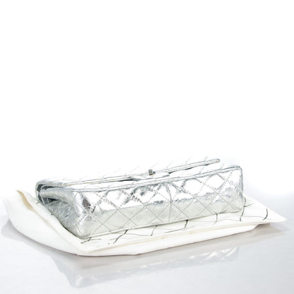 Chanel Metallic Calfskin 2.55 Reissue 226 Flap Silver 4 of 8