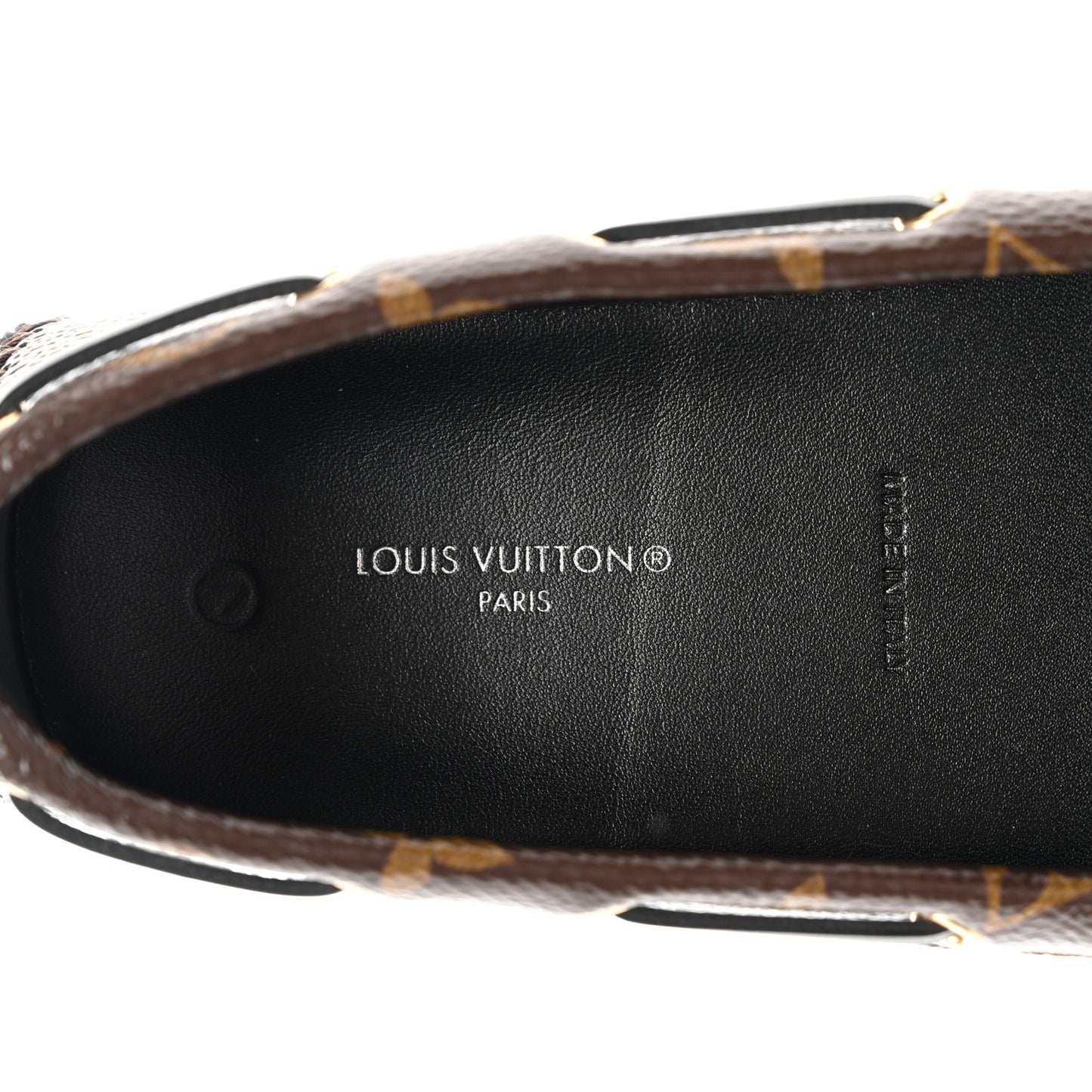 Patent Reverse Monogram Gloria Loafers 37