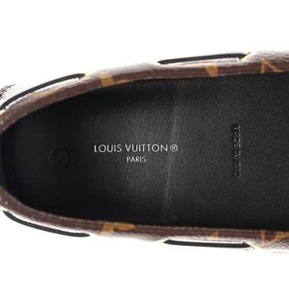 Louis Vuitton Patent Reverse Monogram Gloria Loafers 37 7 of 8