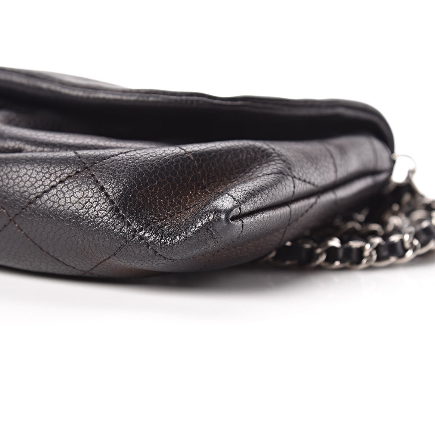 Caviar Half Moon Wallet On Chain WOC Black