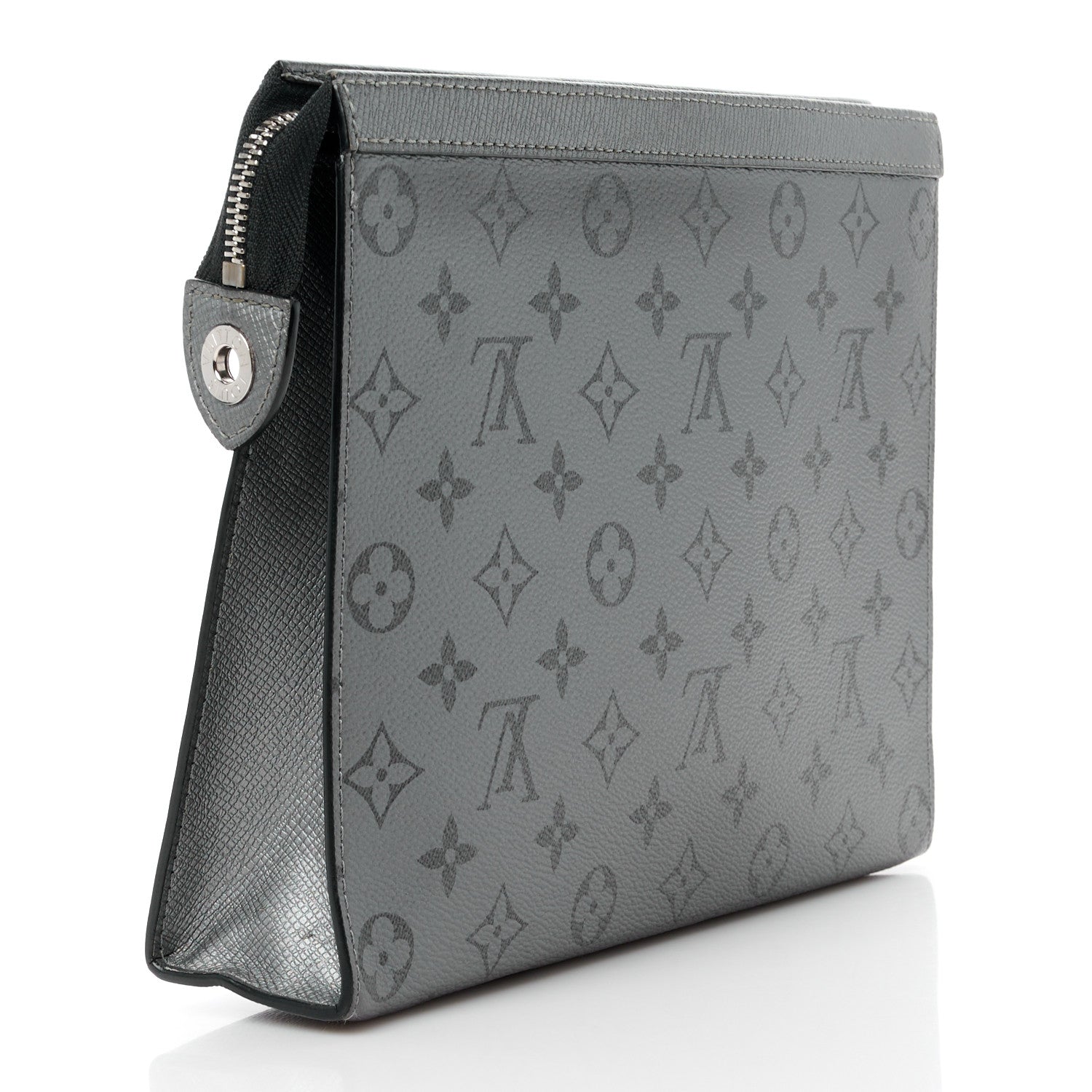 Louis Vuitton Taigarama Pochette Voyage MM Gunmetal 3 of 10