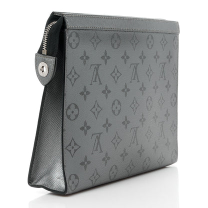 Louis Vuitton Taigarama Pochette Voyage MM Gunmetal 3 of 10