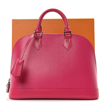 Louis Vuitton Epi Alma PM Hot Pink 10 of 10