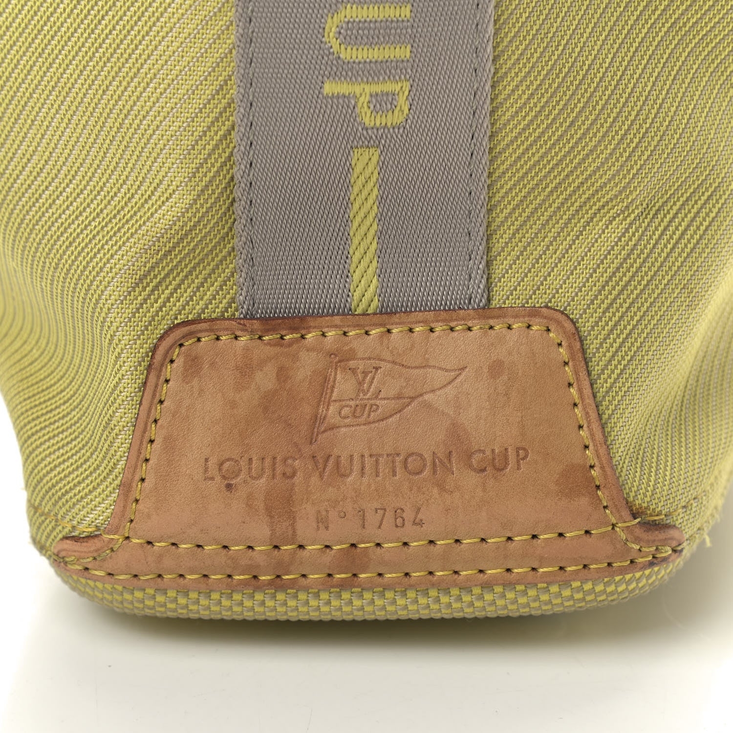 Louis Vuitton Damier Geant Americas Cup Volunteer Bag Yellow 12 of 14