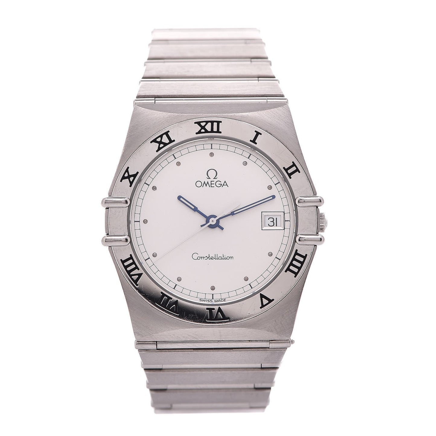 Stainless Steel 33mm Constellation Quartz Watch White 396.1076