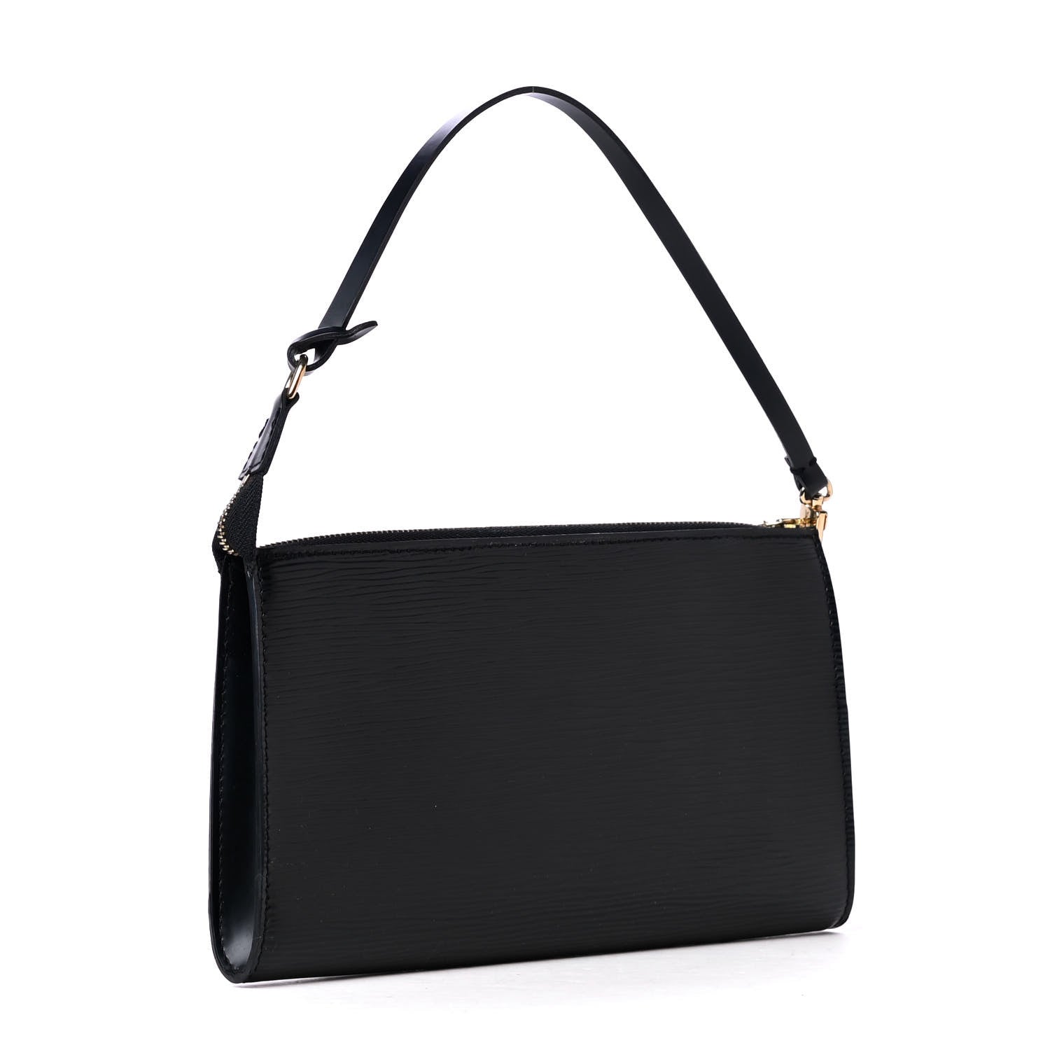 Louis Vuitton Epi Pochette Accessories 24 Black 2 of 4