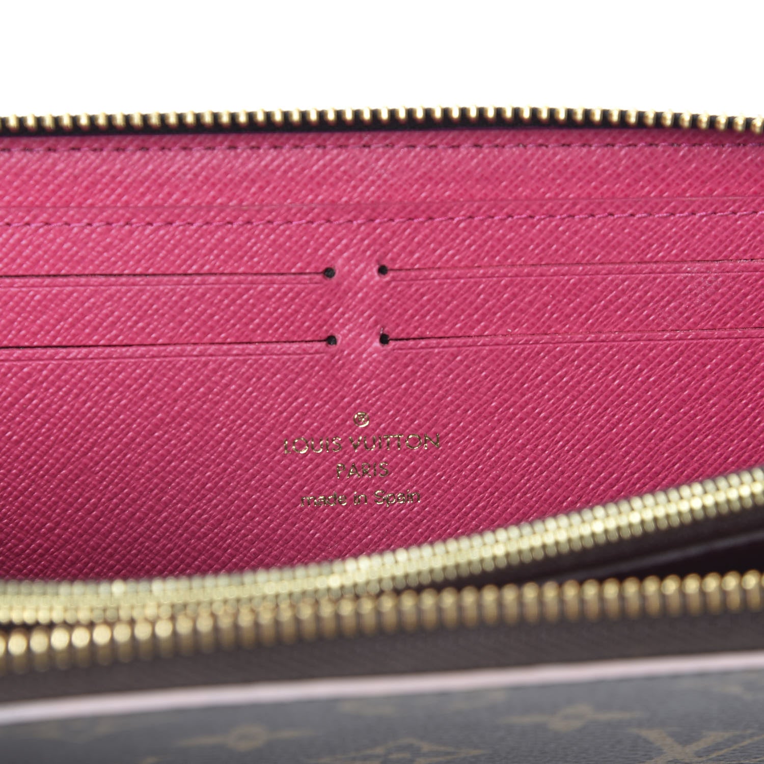 Louis Vuitton Monogram Blooming Flowers Clemence Wallet 7 of 9