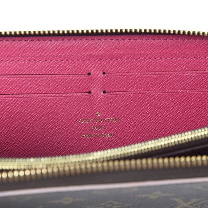 Louis Vuitton Monogram Blooming Flowers Clemence Wallet 7 of 9