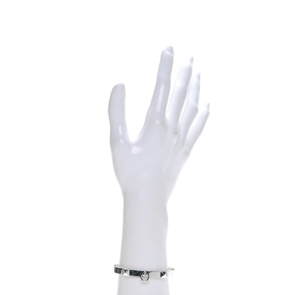 Hermes 18K White Gold PM Collier De Chien Bracelet SH 2 of 6