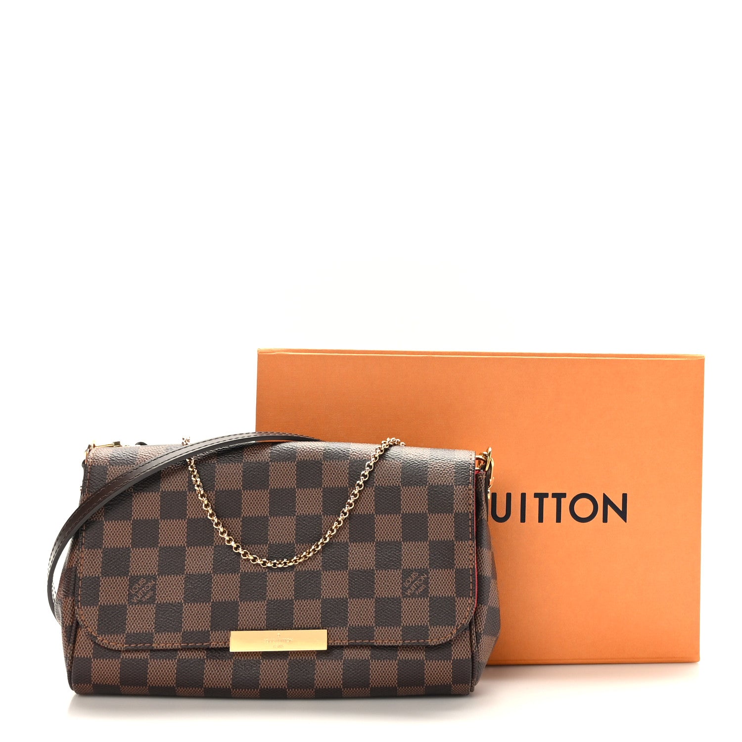 Louis Vuitton Damier Ebene Favorite MM 9 of 9
