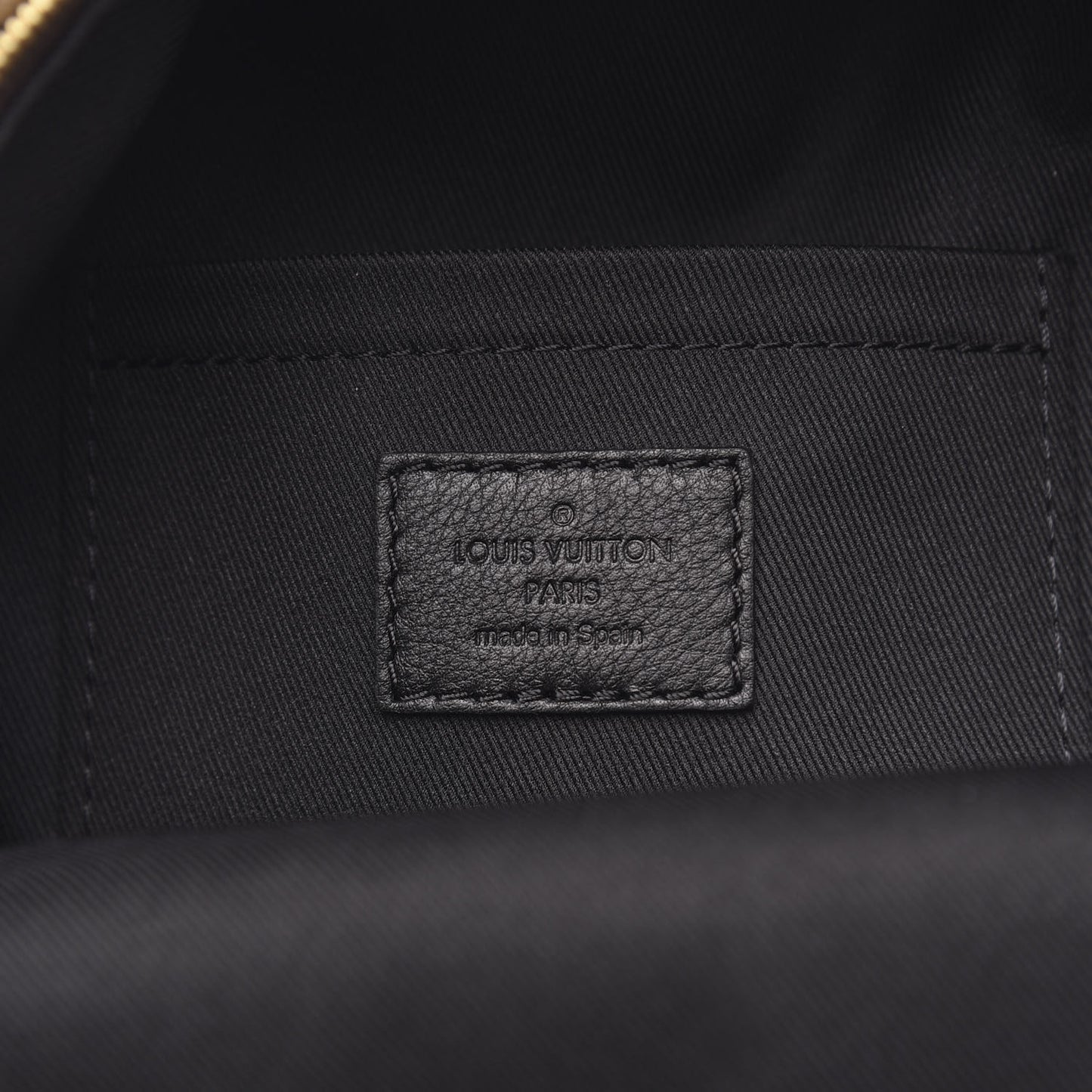 X LOL Monogram Palm Springs Backpack Mini Gold Silver