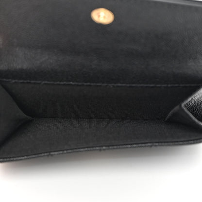 Chanel Caviar Quilted Small Boy Flap Wallet Black 6 of 11