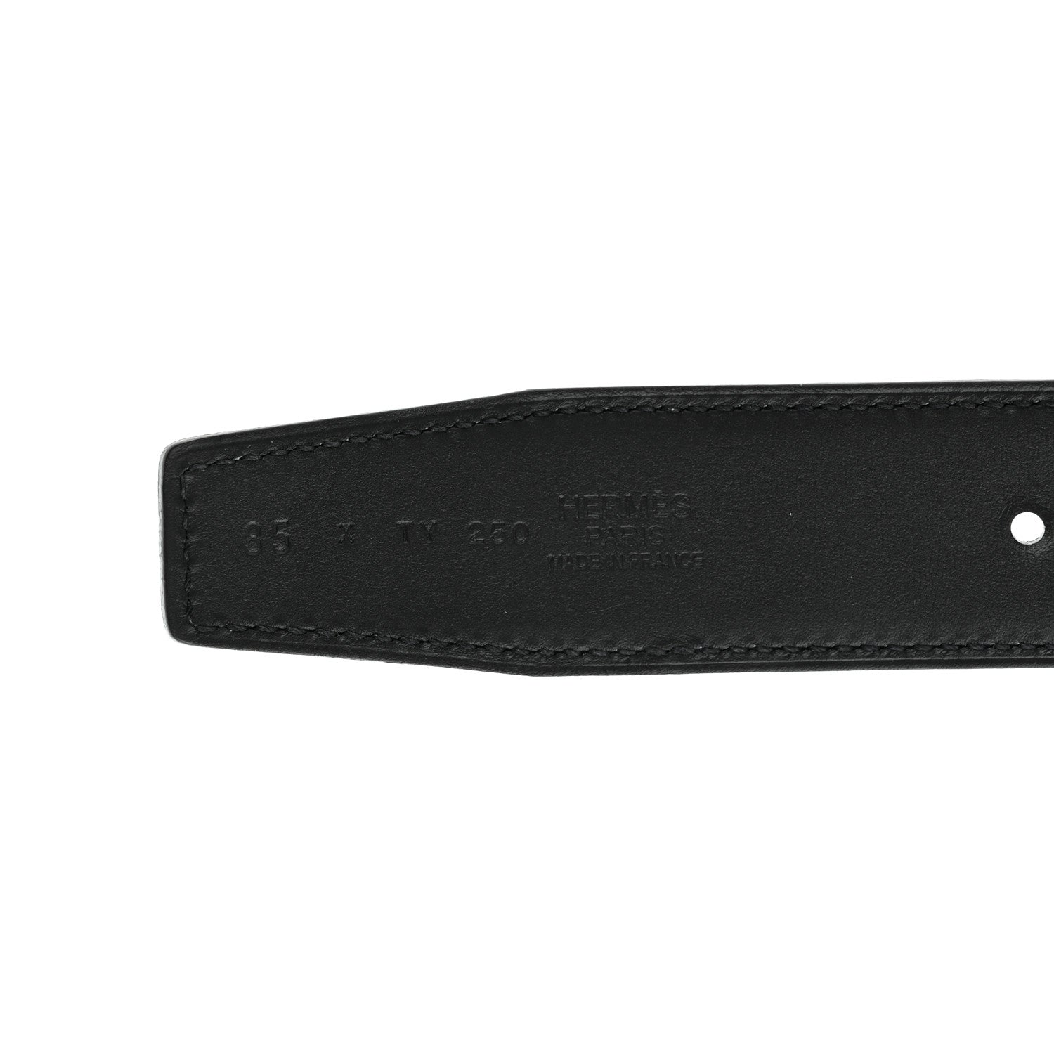 Hermes Chamonix Chaine D'Ancre Belt 85 34 Black 3 of 5