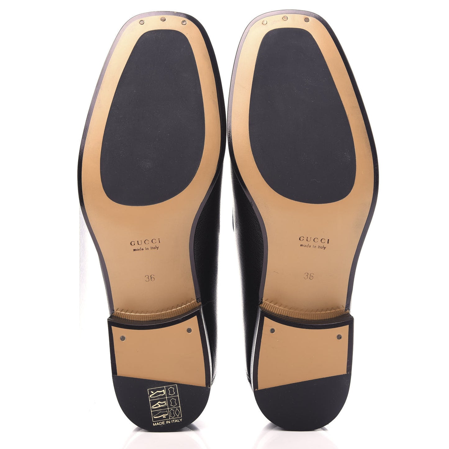 Goatskin Womens Horsebit Mid-Heel Loafers 36 Black
