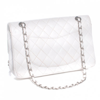 Chanel Caviar Medium Double Flap White 3 of 8