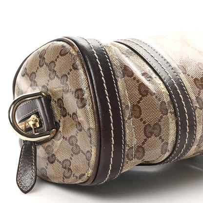 Gucci Crystal Monogram Duchessa Small Boston Bag Brown 9 of 10