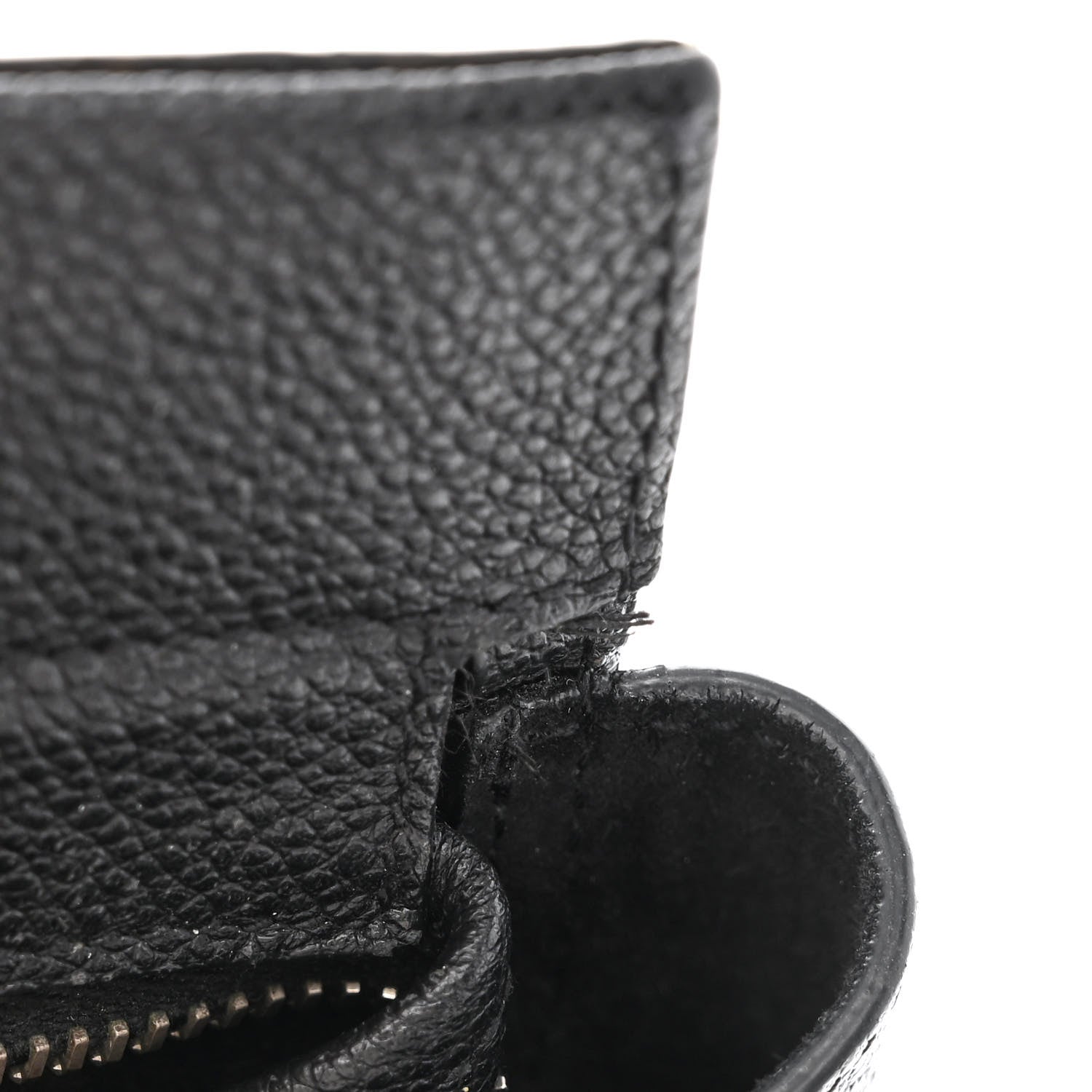 Saint Laurent Grained Calfskin Small Cabas Rive Gauche Black 16 of 17