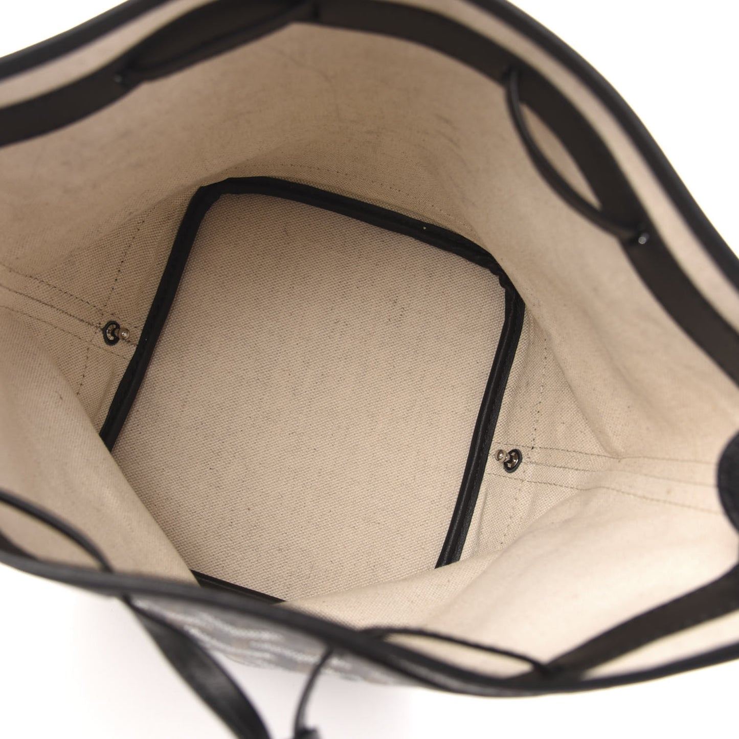 Goyardine Petit Flot Bucket Bag PM Black