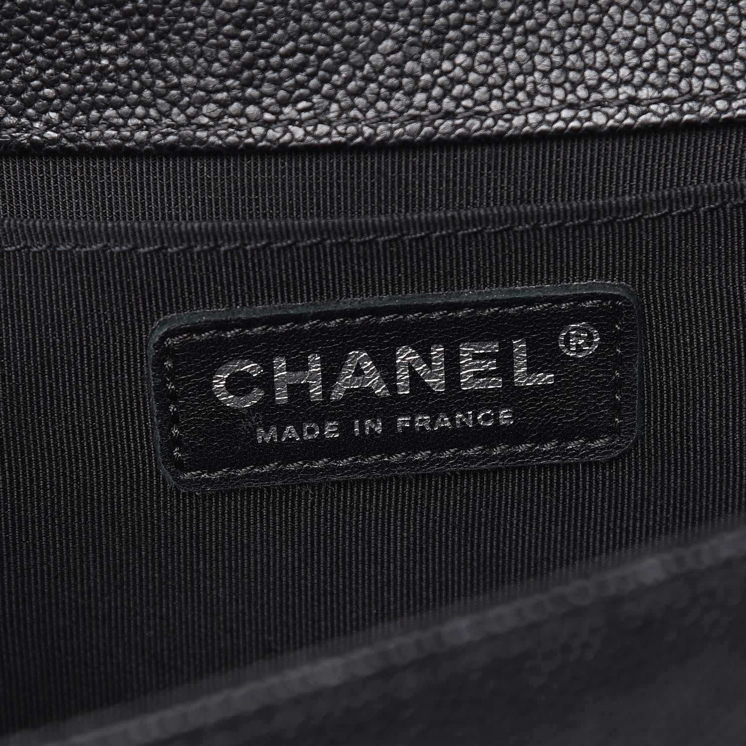 Chanel Caviar Quilted Medium Boy Flap Black 6 of 15