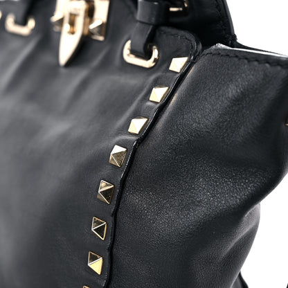 Valentino Garavani Vitello Mini Rockstud Tote Black 19 of 29