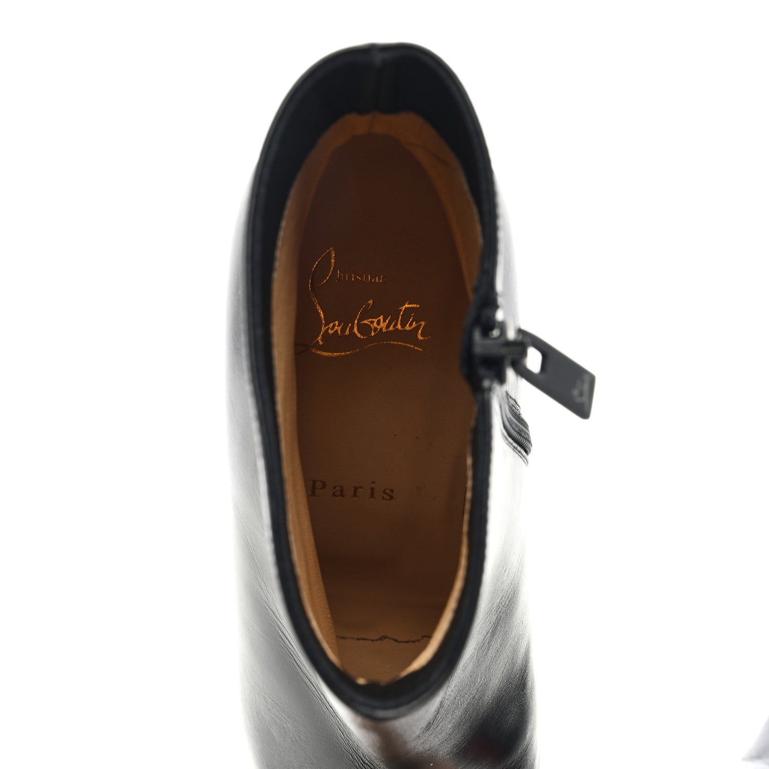 Christian Louboutin Calfskin So Kate Booty 100 Ankle Boots 36.5 Black 7 of 7