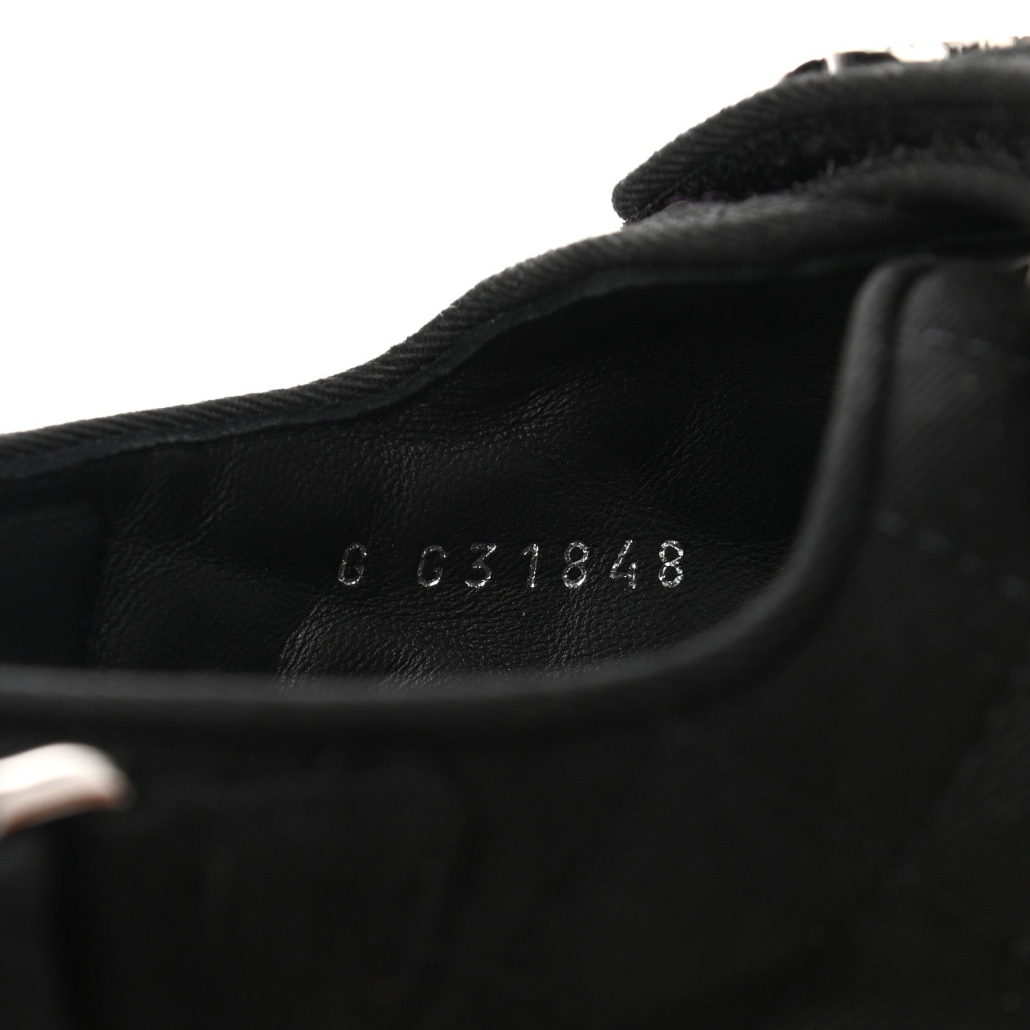 Chanel Mixed Fibers Velcro Dad Sandals 40.5 Black 8 of 9
