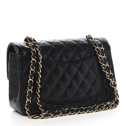 Chanel Caviar Quilted Small Double Flap Black 3 of 9