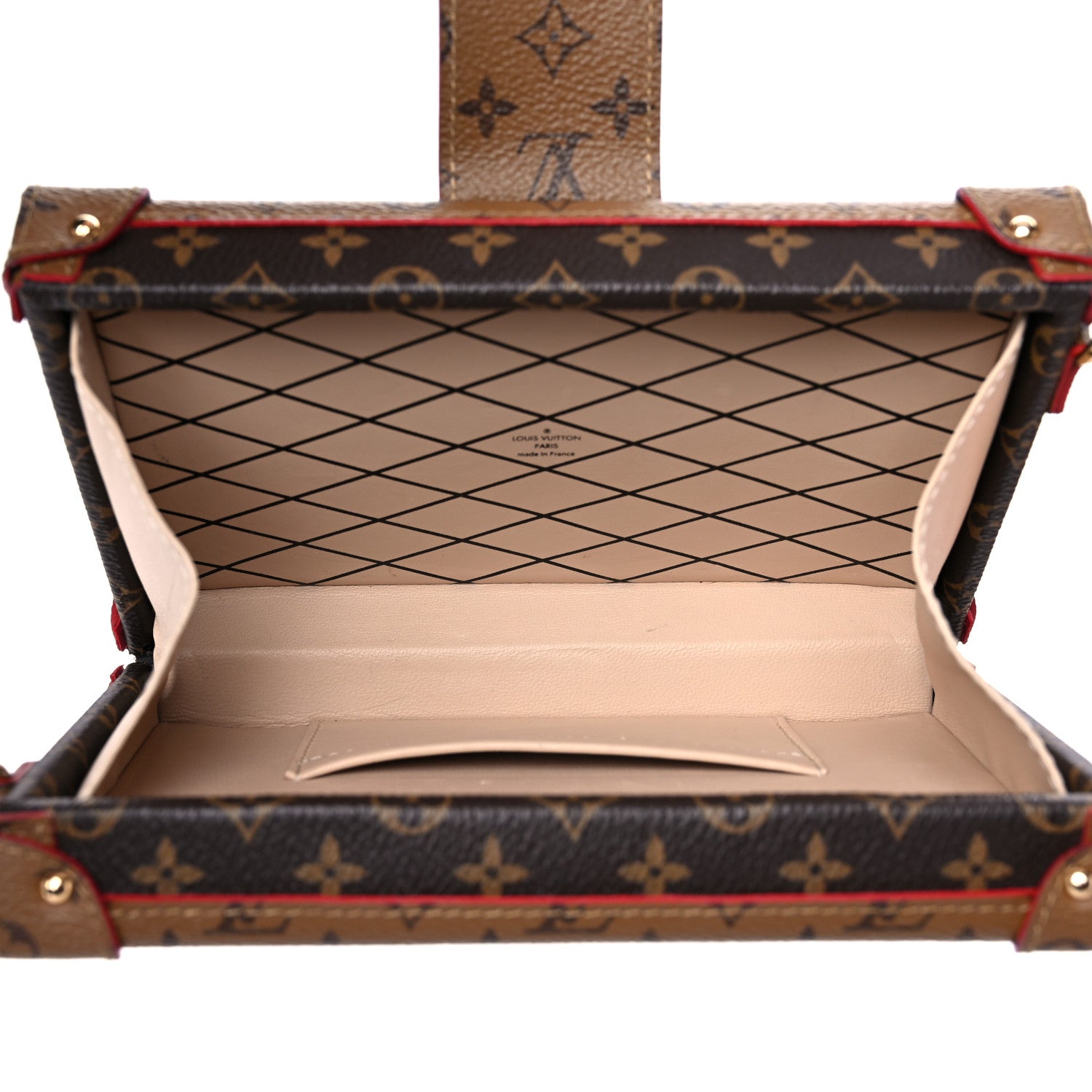 Louis Vuitton Reverse Monogram Petite Malle 5 of 13