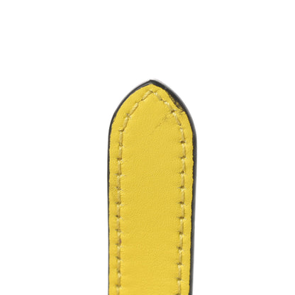 Versace Calfskin Small DV One Yellow 12 of 12