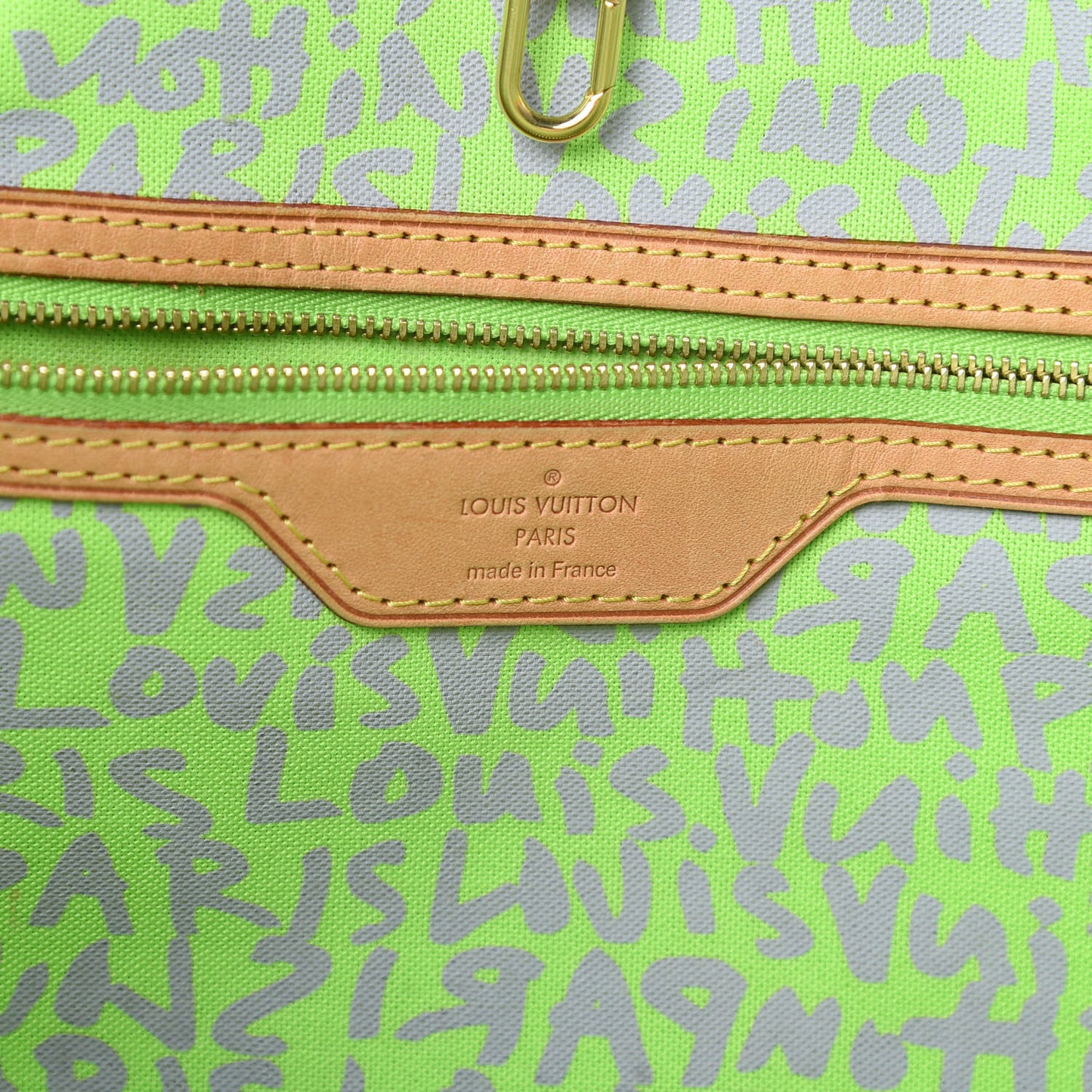 Monogram Graffiti Neverfull GM Green