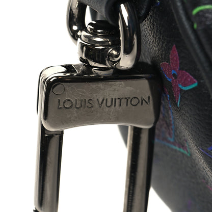 Louis Vuitton Monogram Spotlight Mini Keepall Bag Charm Key Holder Black Borealis 10 of 10