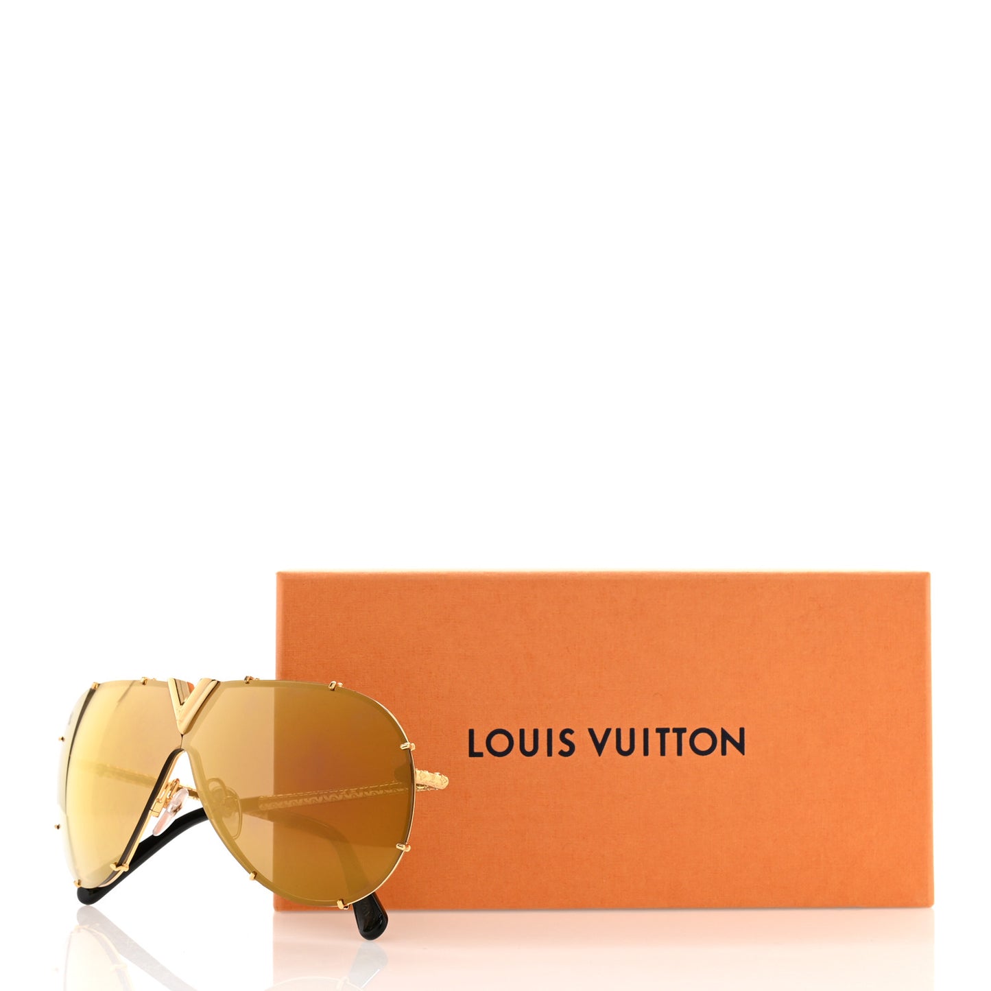LV Drive Sunglasses Z0896W Gold