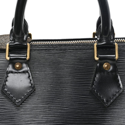 Louis Vuitton Epi Speedy 25 Black 8 of 10