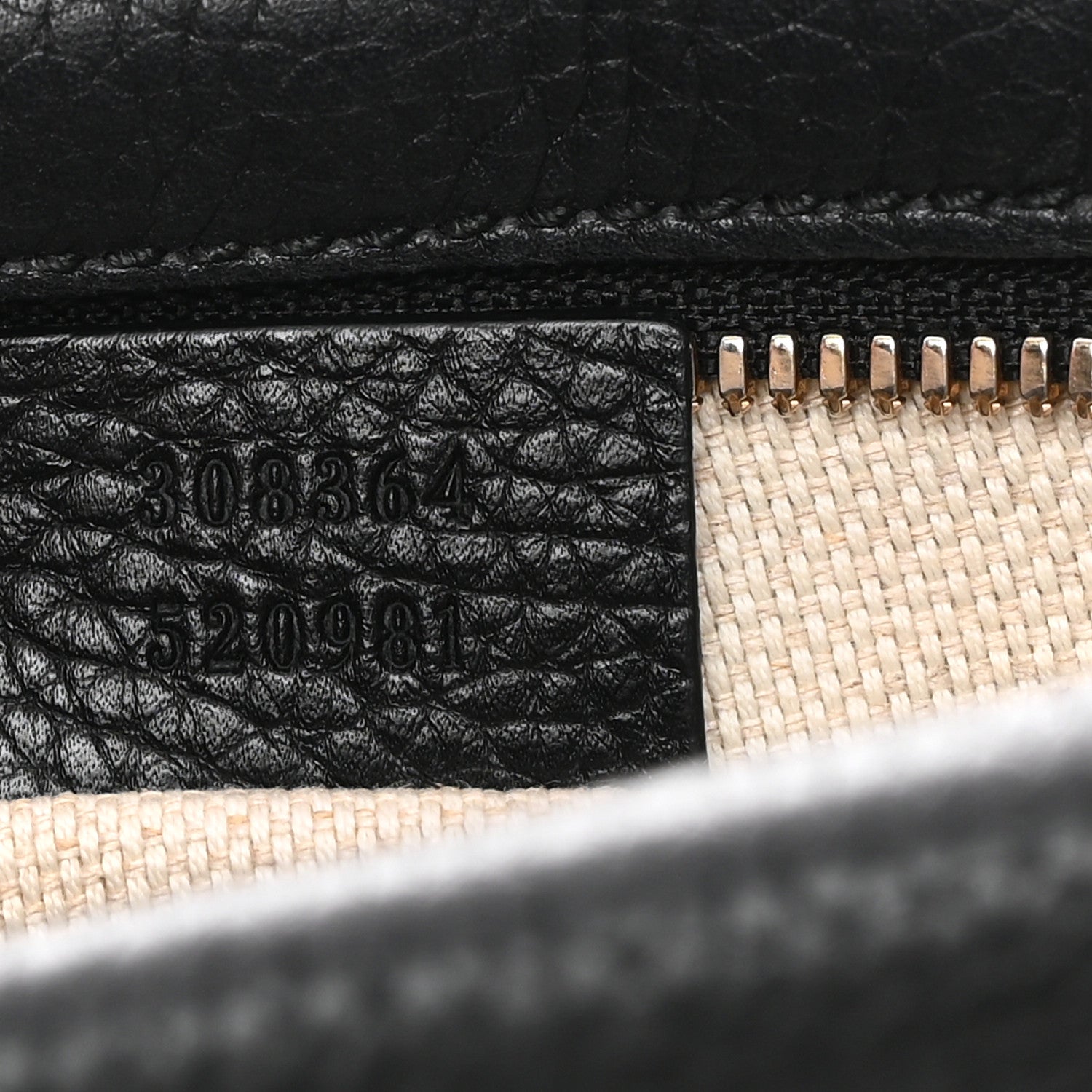 Gucci Pebbled Calfskin Small Soho Disco Bag Black 7 of 10
