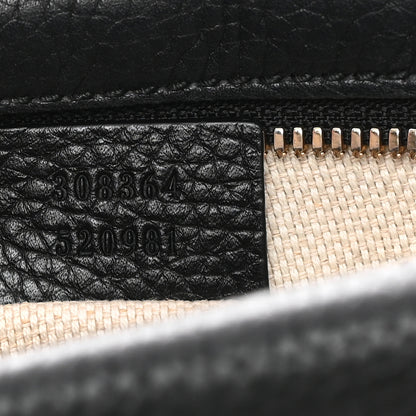 Gucci Pebbled Calfskin Small Soho Disco Bag Black 7 of 10