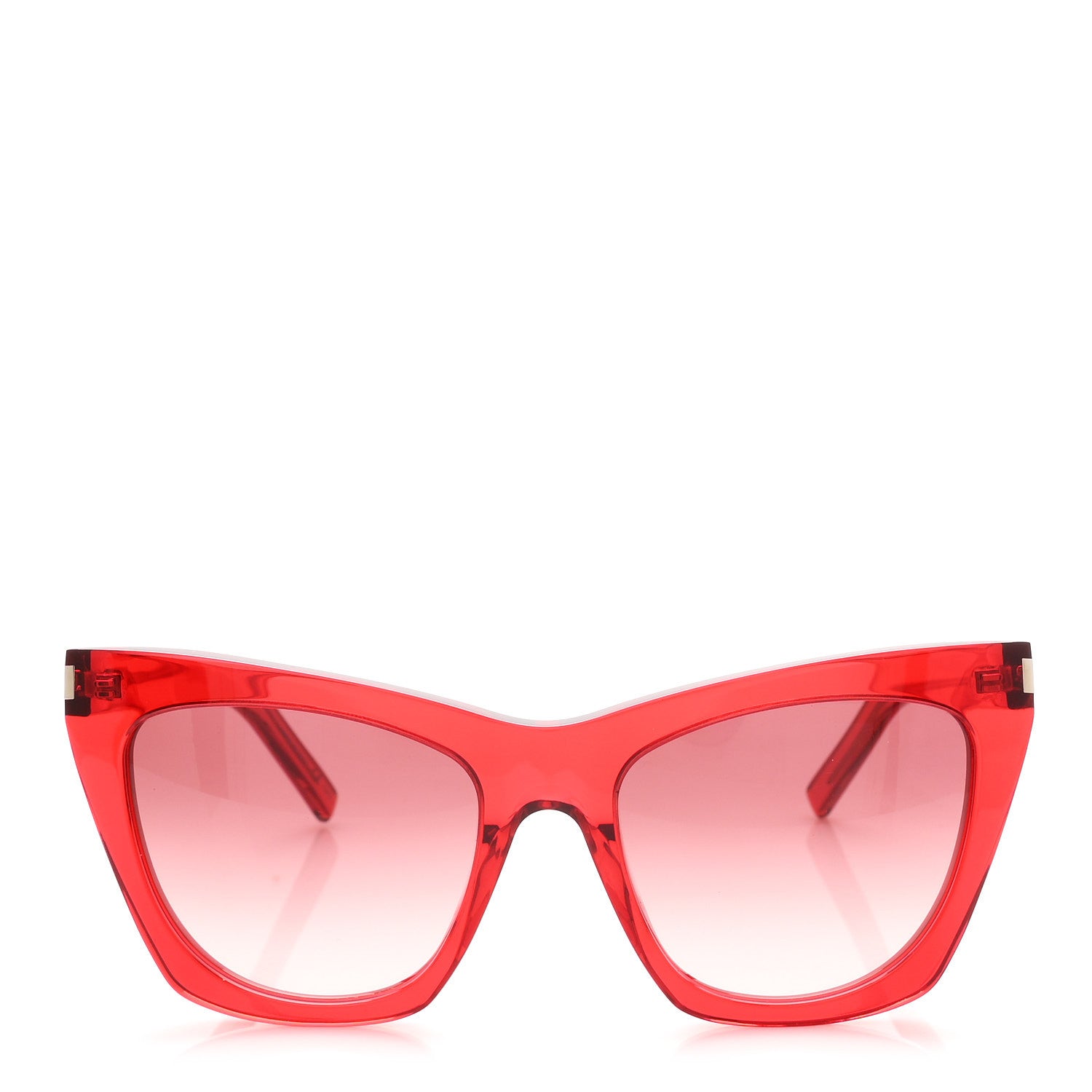 Saint Laurent New Wave SL214 Kate Cat Sunglasses Red 2 of 7