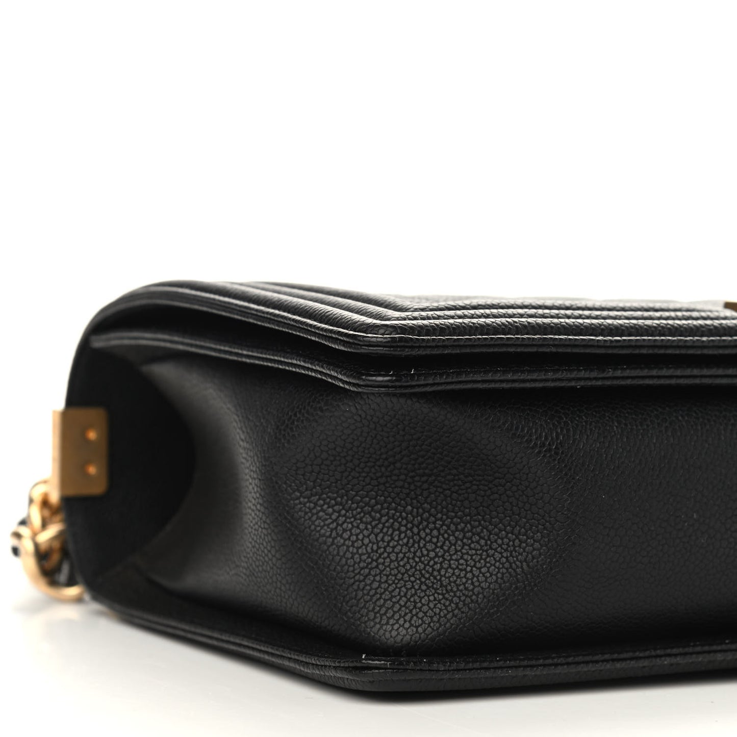 Caviar Quilted New Medium Boy Flap Black