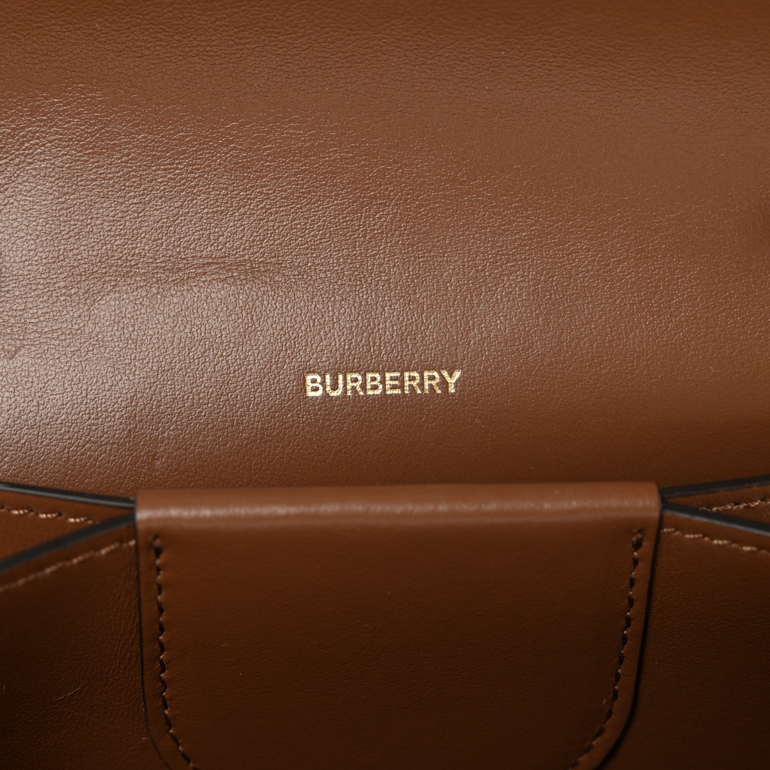 Burberry Suede Calfskin Large Jessie Chain TB Bag Biscuit 5 of 5