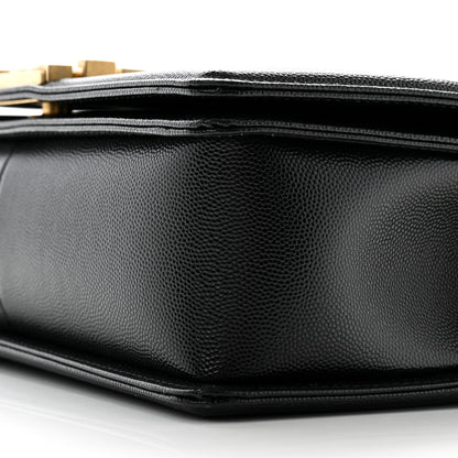Chanel Caviar Quilted Medium Boy Flap Black 10 of 10