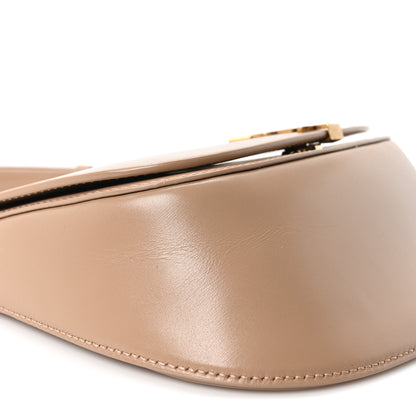 Saint Laurent Box Calfskin Mini Voltaire Top Handle Bag Dark Cork 9 of 10