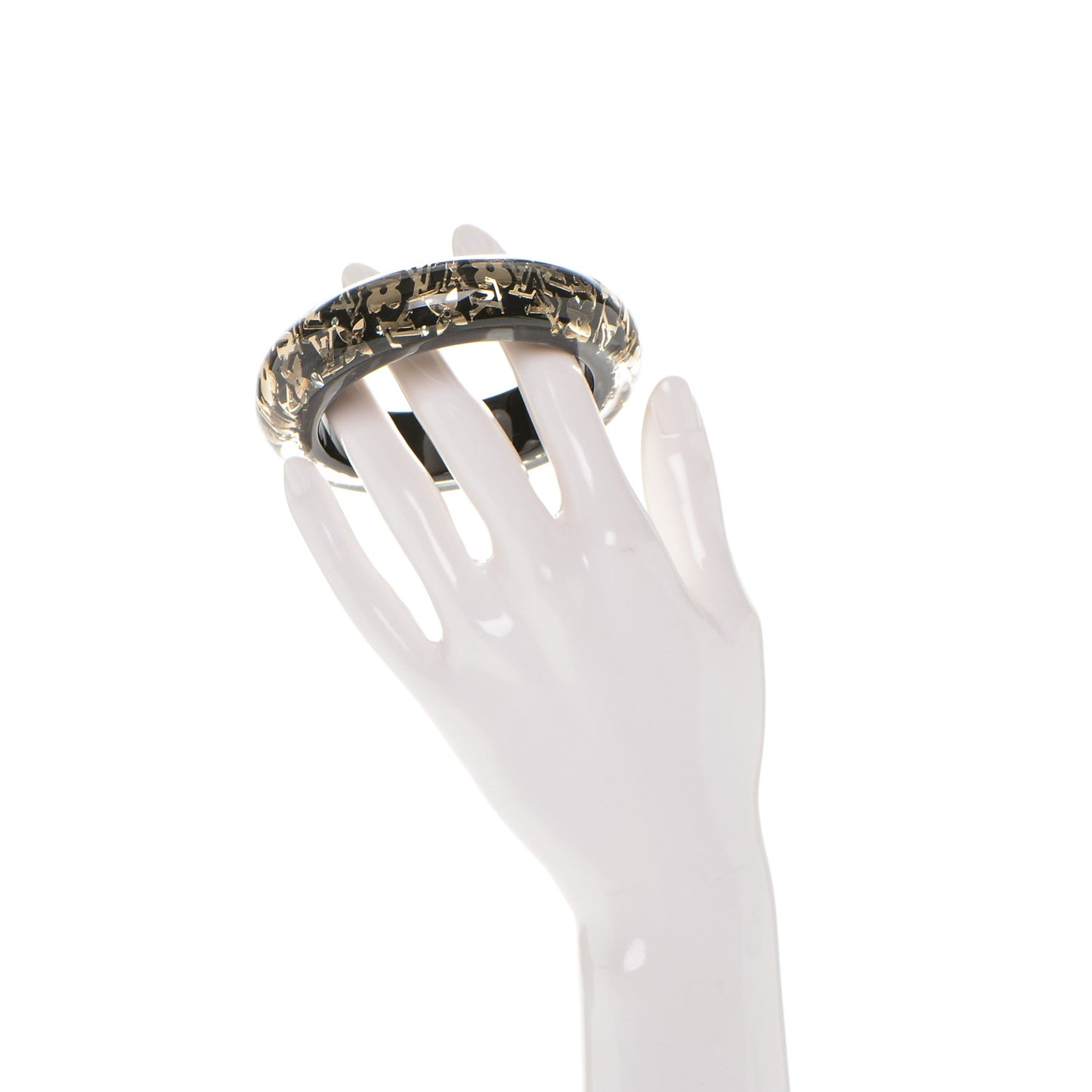 Resin Swarovski Medium Inclusion Bracelet GM Black