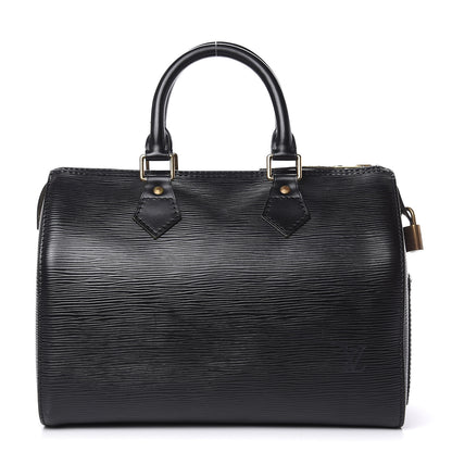Louis Vuitton Epi Speedy 30 Black 1 of 17