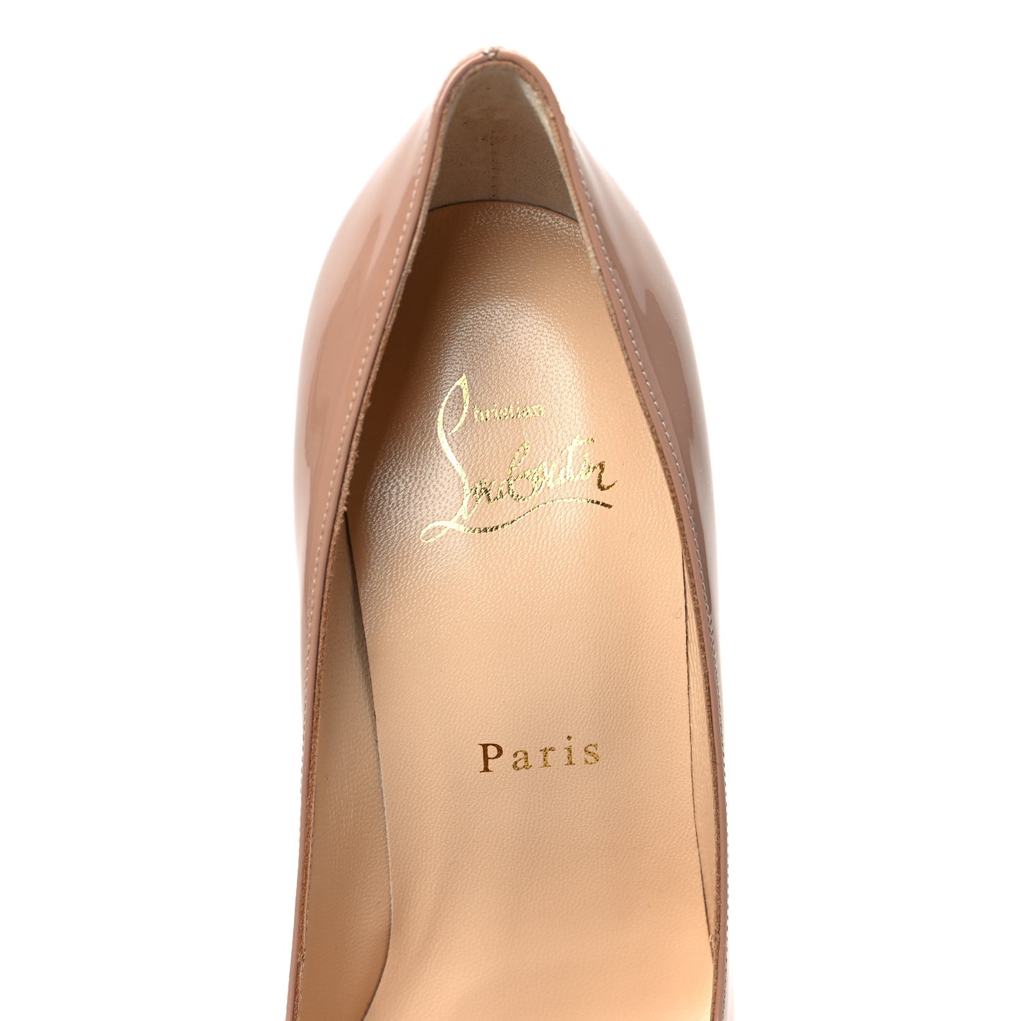 Patent Kate 100 Pumps 37 Nude