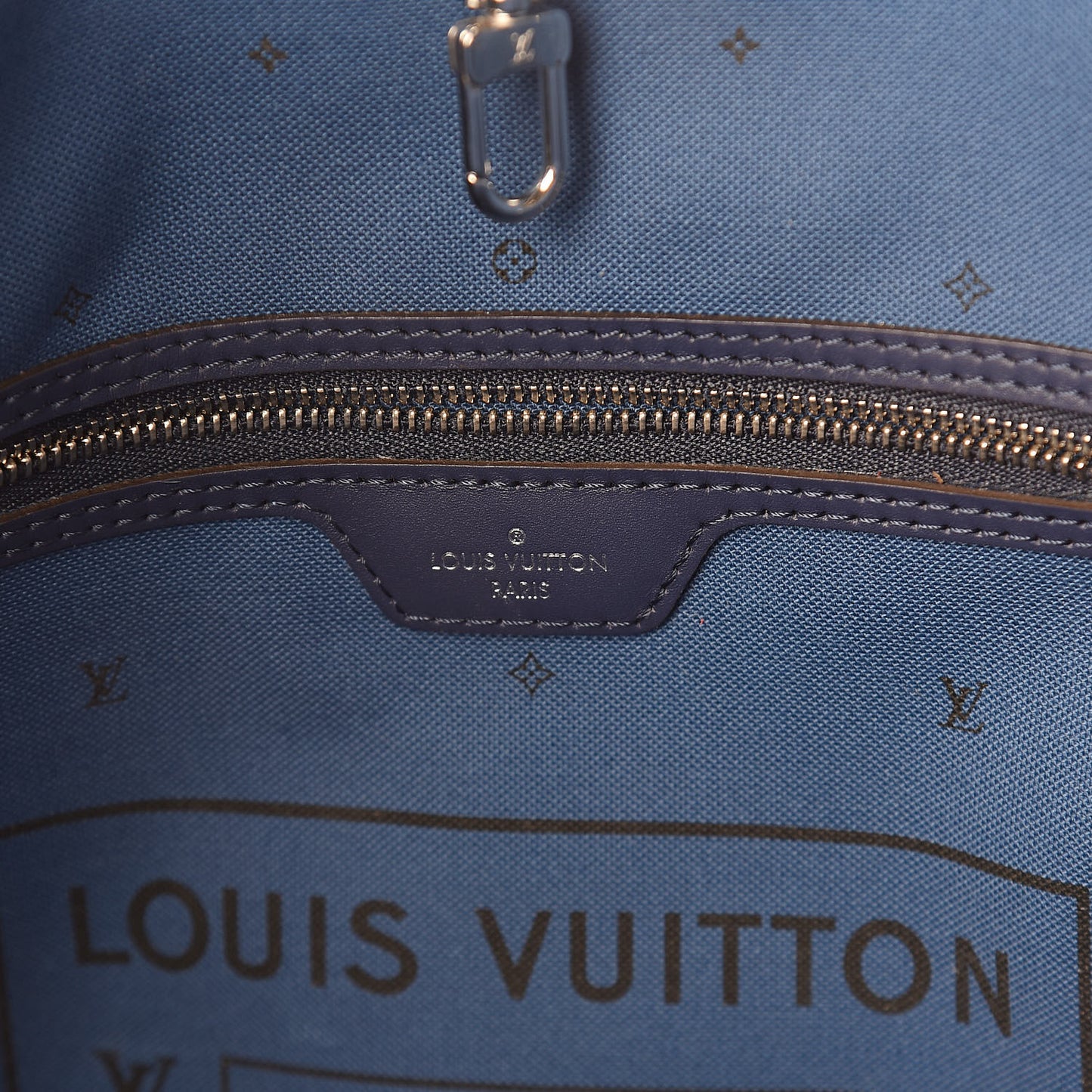 Monogram Escale Neverfull MM Blue