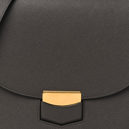 Celine Baby Grained Calfskin Medium Trotteur Grey 6 of 10