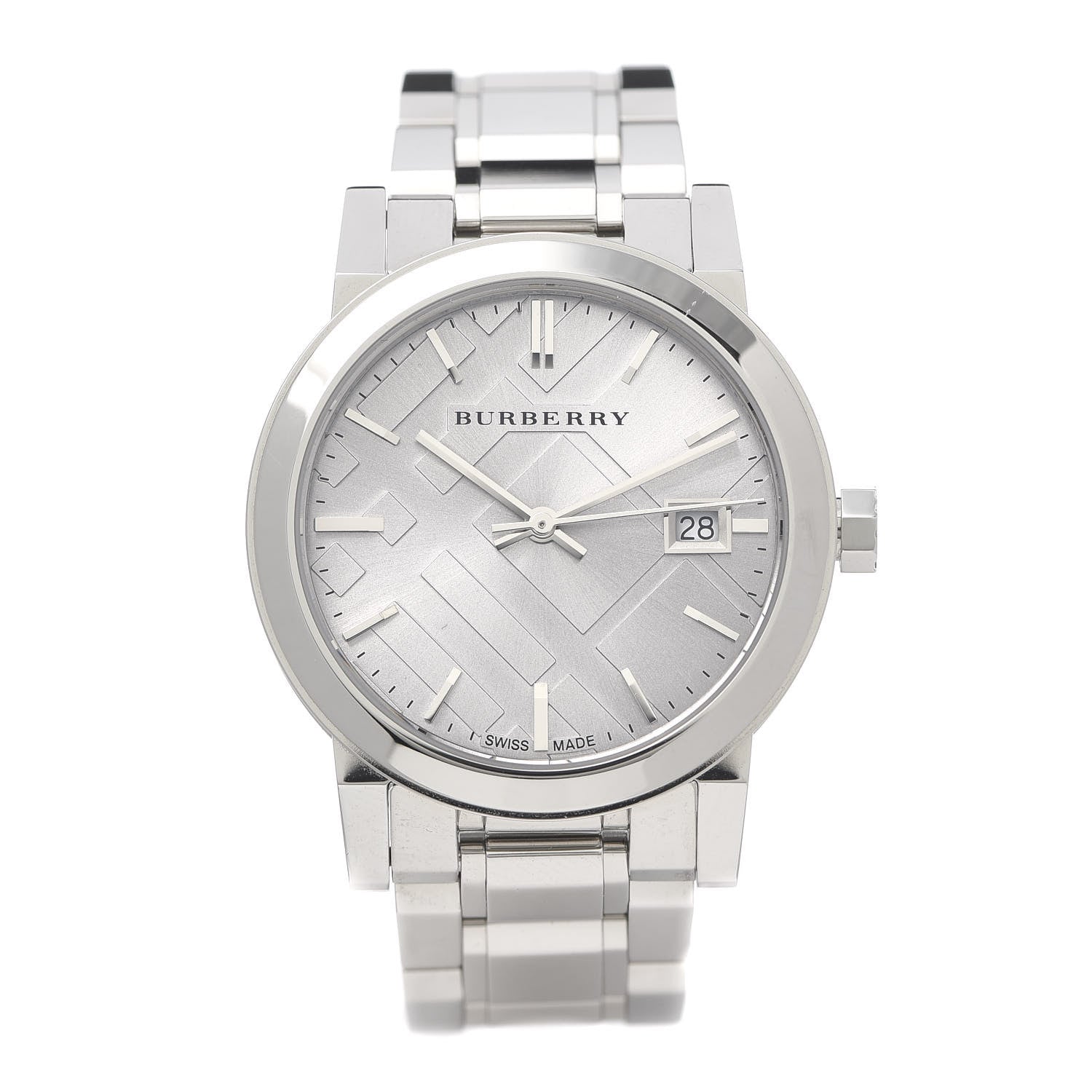 Burberry Stainless Steel 34mm The City Quartz Watch BU9143 1 of 6