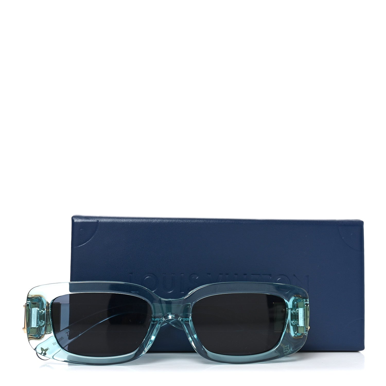 Louis Vuitton Acetate S Lock Cat Eye Sunglasses Z2818W Crystal Blue 7 of 7