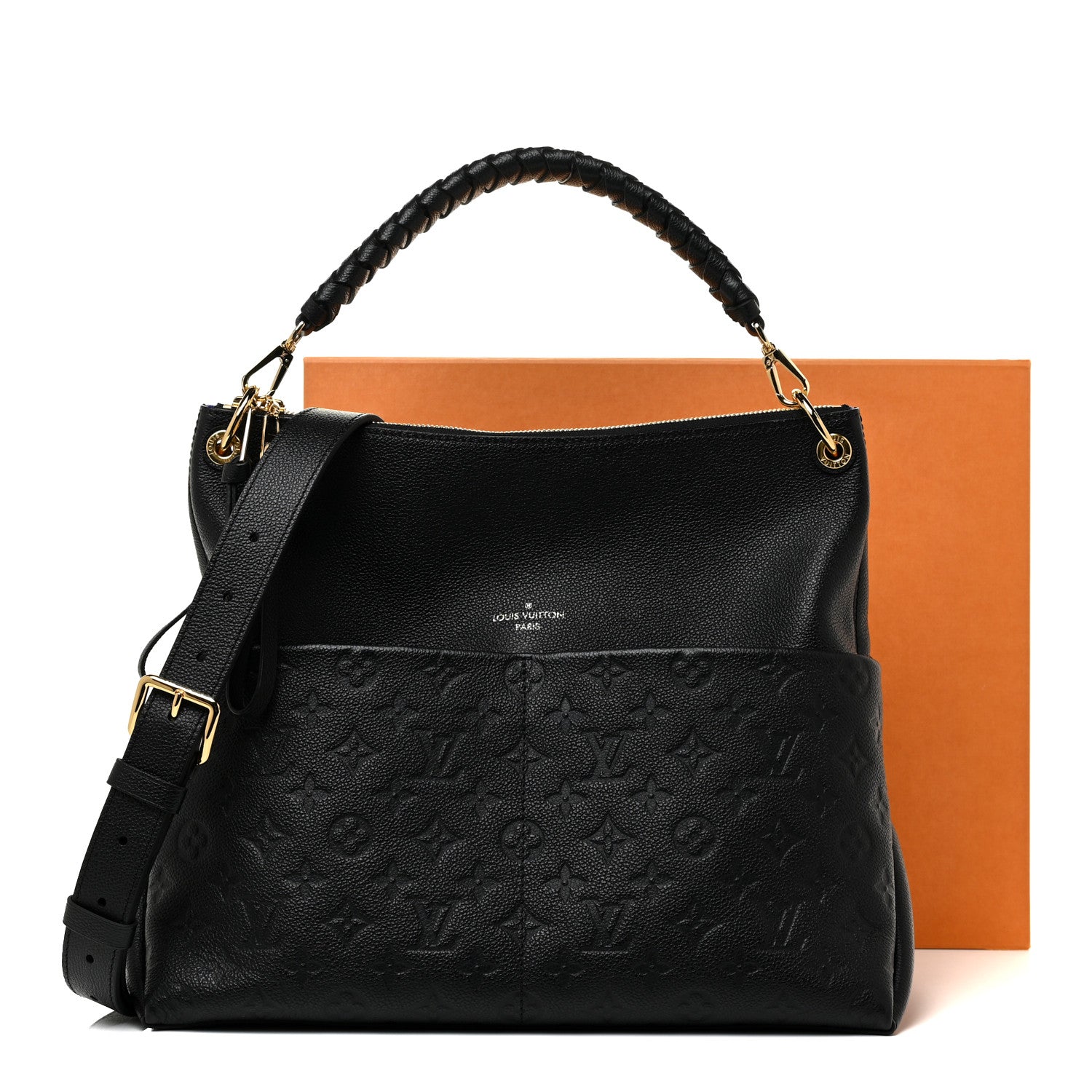 Louis Vuitton Empreinte Maida Hobo Black 7 of 7