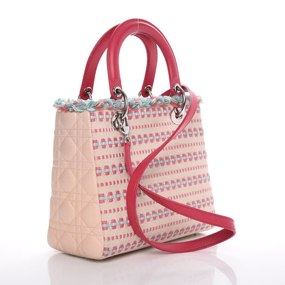 Christian Dior Tweed Medium Lady Dior Multicolor 3 of 9