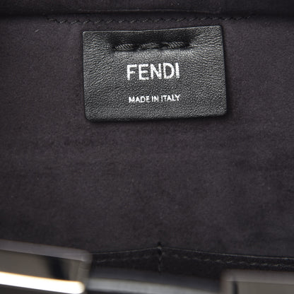 Fendi Vitello Dolce Petite 3jours Tote Black 6 of 12